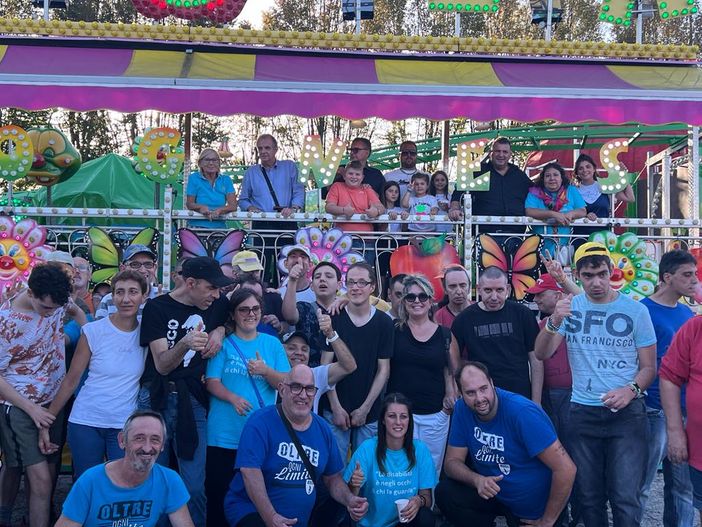 Al Luna Park di Alba sorrisi e festa per i diversamente abili di Langa e Roero Al Luna Park di Alba sorrisi e festa per i diversamente abili di Langa e Roero