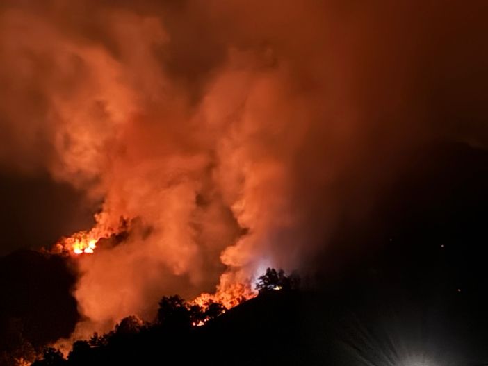 Incendio Mombracco del 18 agosto