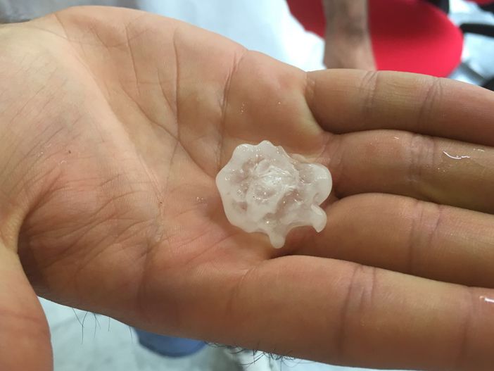 Dopo caldo e afa, il weekend inizia con una fitta grandinata (guarda il video e la gallery)