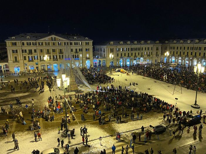 L'accensione di IllumiNatale - foto di repertorio