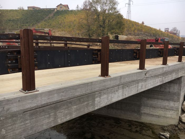Inaugurati un ponte e due tornanti a Monteu Roero