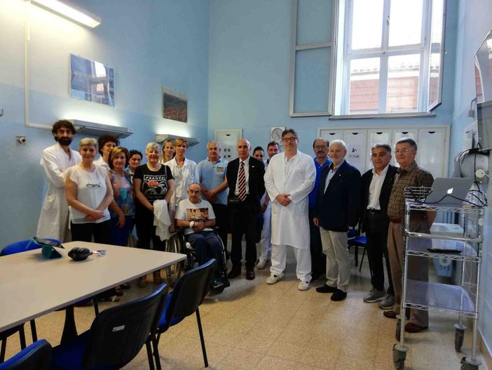 Inaugurato all’ospedale di Fossano il nuovo “salotto” per la riabilitazione neurologica