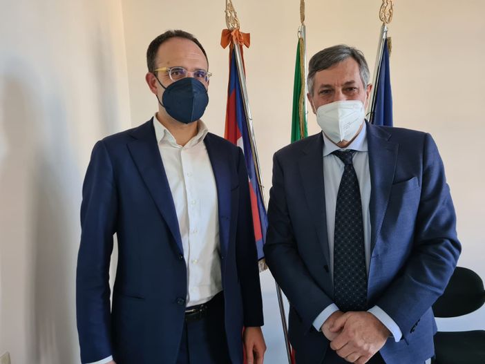 L'assessore Icardi con il delegato confederale di Coldiretti Cuneo Moncalvo