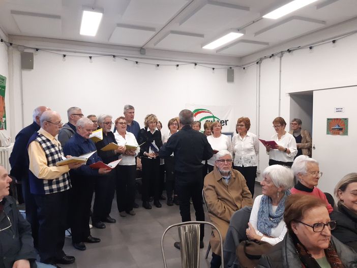 Un momento dell'incontro Un momento dell'incontro