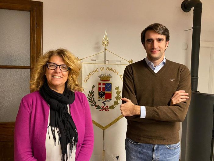 Pietro Danna a Briga Alta per il punto sulla situazione di lavori stradali e danni alluvionali