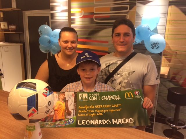 Un cuneese allo Stade de France: è Leonardo Maero il vincitore di "In Campo con i Campioni"