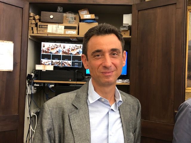 L'assessore Luca Pellegrino