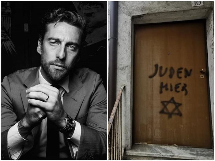 Mondovì: il gesto antisemita commentato dall'ex calciatore Claudio Marchisio