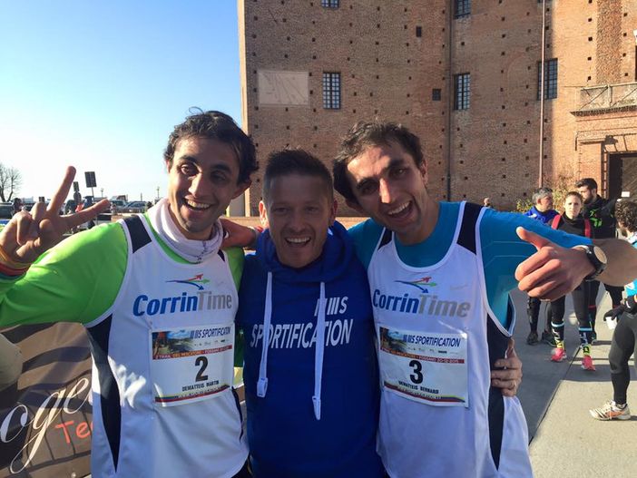 Martin Dematteis vince il secondo trail del pescatore, incollato alle sue spalle il gemello Bernard