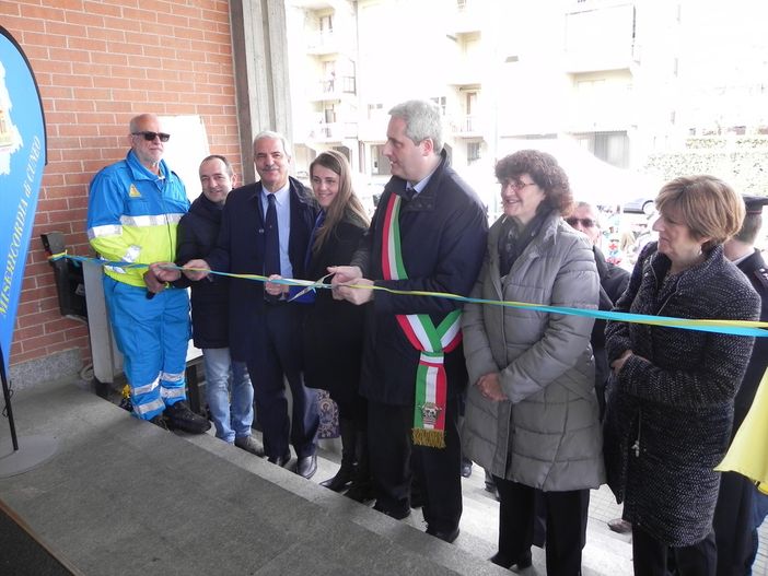 Il taglio del nastro