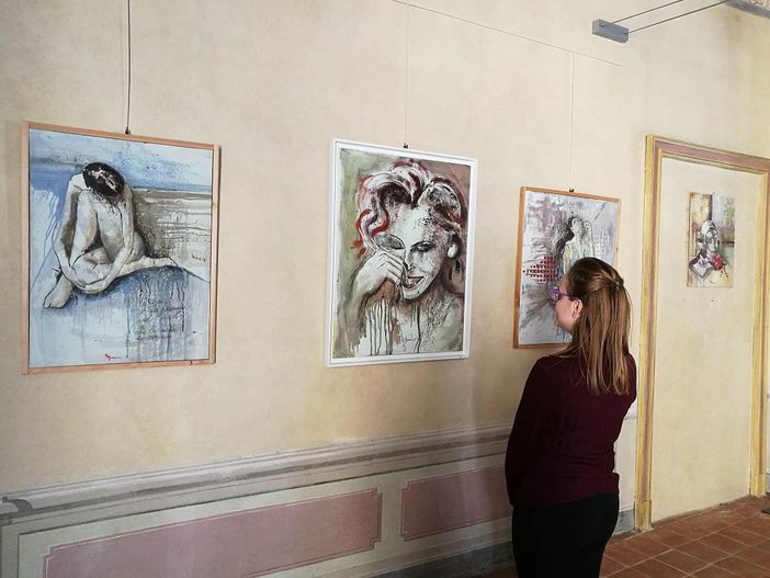 Bra, inaugurata la mostra di Roberta Marconi a Palazzo Mathis Bra, inaugurata la mostra di Roberta Marconi a Palazzo Mathis