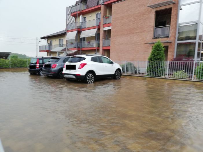 Bra: nubifragio "improvviso" in frazione Bandito