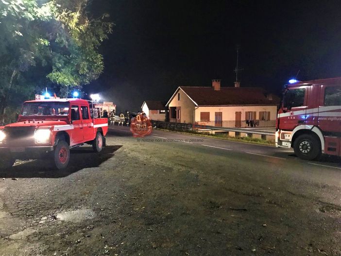 Il luogo dell'incidente - COPYRIGHT TARGATOCN.IT Il luogo dell'incidente - COPYRIGHT TARGATOCN.IT