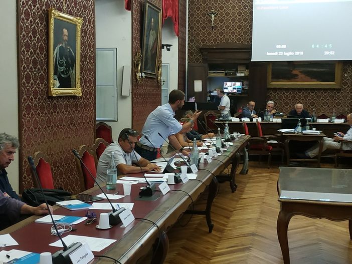 L'intervento di Luca Paschiero in consiglio comunale