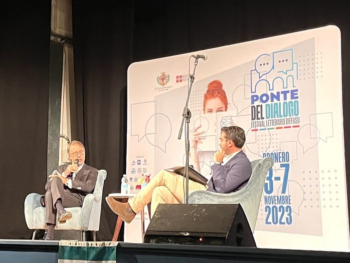Con Andrea Cangini si è inaugurato oggi a Dronero “Il Ponte del Dialogo”