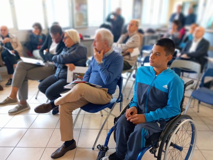 La presentazione dei Campionati italiani di tennis wheelchair (foto di Pino Berrino) La presentazione dei Campionati italiani di tennis wheelchair (foto di Pino Berrino)