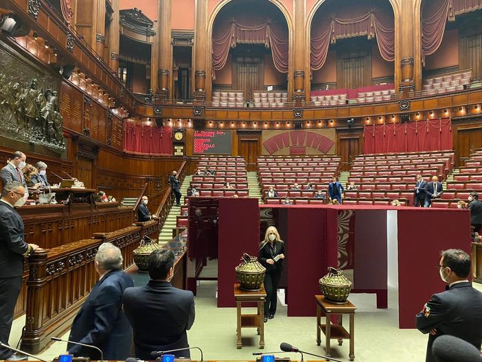 Alcune fasi dell'elezione del nuovo Presidente della Repubblica - Foto gentilmente concesse dall'onorevole Ciaburro Alcune fasi dell'elezione del nuovo Presidente della Repubblica - Foto gentilmente concesse dall'onorevole Ciaburro