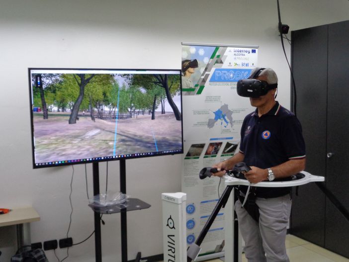 Cuneo: successo per la formazione "in VR" per i membri della Protezione Civile