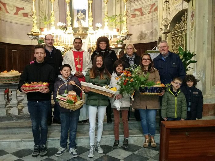 Celebrata la Giornata del Ringraziamento a Rocca Cigliè