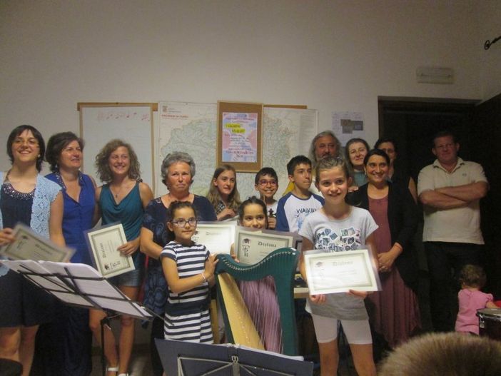 Cartignano: saggio di fine corso per gli allievi della scuola di musica “I quattro muggiti”