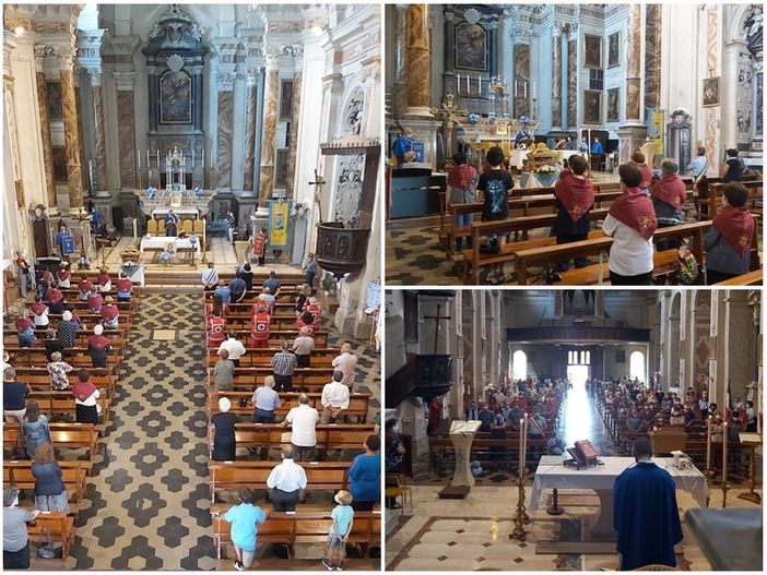 San Michele Mondovì ha celebrato la patrona del paese, Santa Giustina