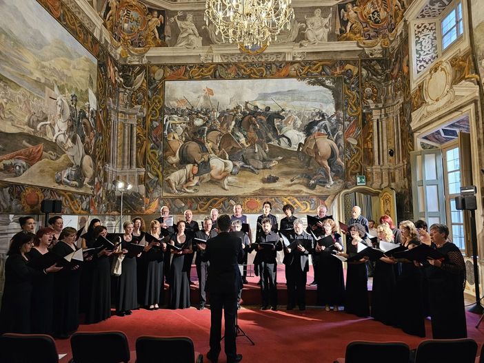 Il coro “Vox Armonica” di Savigliano diretto da Sergio Daniele