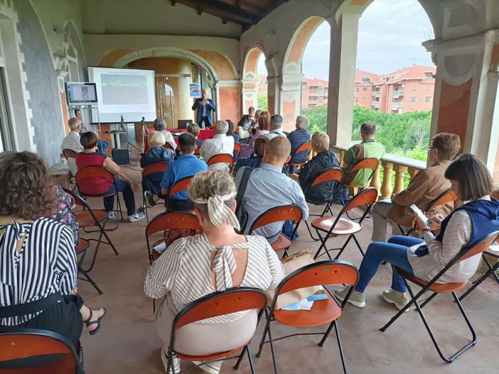 I partecipanti all'ultimo incontro di Storie del Viso a Costigliole Saluzzo I partecipanti all'ultimo incontro di Storie del Viso a Costigliole Saluzzo