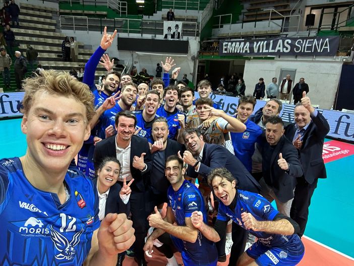 Cuneo esulta: Siena piegata al tie break