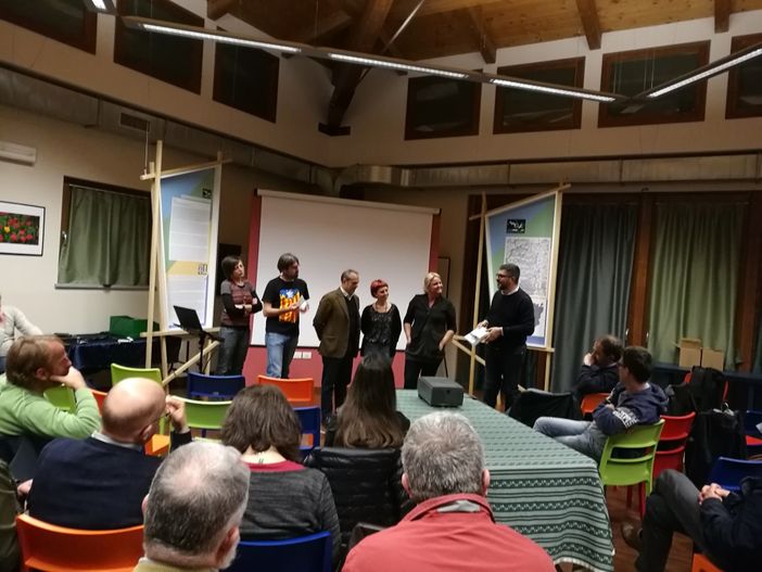 La serata di presentazione