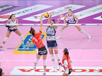 Agnese Cecconello in azione contro Milano (Foto di Danilo Ninotto) Agnese Cecconello in azione contro Milano (Foto di Danilo Ninotto)