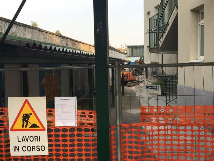 Bra, lavori in corso per la realizzazione dell’ascensore nella scuola Don Milani