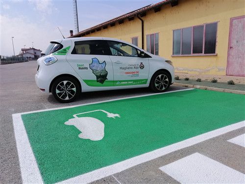 Magliano Alpi, è il "green day": attive le colonnine di ricarica per veicoli elettrici