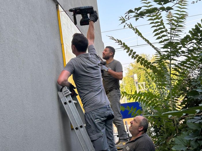 L'ex residence &quot;Della Stazione&quot; ad Alba, che era stato posto sotto sequestro