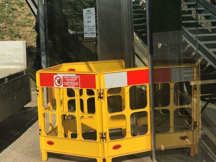 Cuneo: collaudo annuale (con chiusura) per l'ascensore inclinato