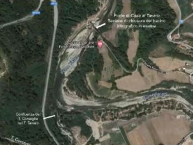 L'area interessata dallo studio