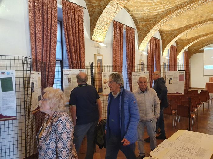 La prima edizione della mostra "Mio nonno era partigiano" lo scorso anno a Verzuolo