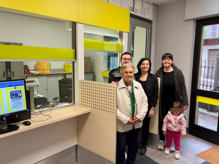 Rifreddo, dopo un mese di lavori riapre al pubblico l'ufficio postale