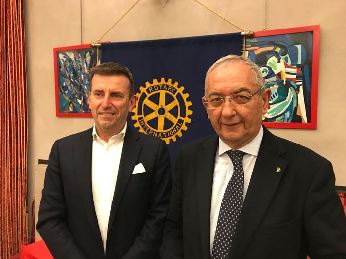 Pierpaolo Antonioli Ad General Motors Torino, Andrea Galleano presidente Rotary Saluzzo