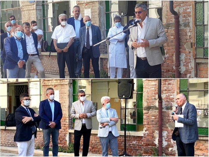 Saluzzo, il momento pubblico all'ospedale di Saluzzo voluto dall'Asl CN 1
