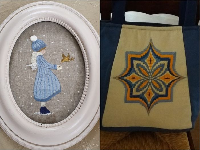 Immagini di lavori eseguiti da socie de "I Passatempi di Griselda"