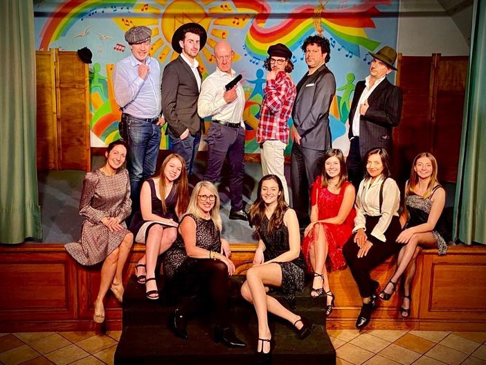 Manta, il cast dello spettacolo "...Noi facciamo cabaret" Manta, il cast dello spettacolo "...Noi facciamo cabaret"