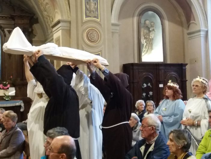 A Busca la sacra rappresentazione in onore del venerabile Ugolino Olivieri A Busca la sacra rappresentazione in onore del venerabile Ugolino Olivieri