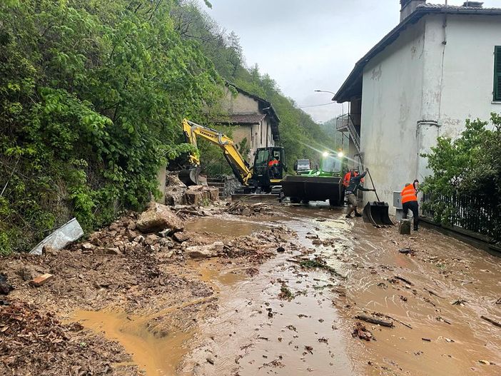 Chiusa Pesio, strade chiuse per allagamenti. Il sindaco invita a spostarsi solo per necessità