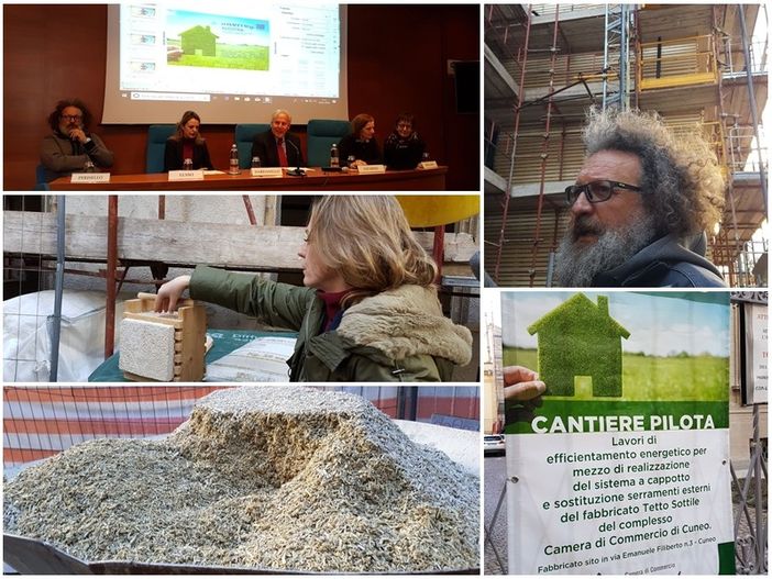 Calce legno e canapa “made in Granda” per migliorare le prestazioni energetiche degli edifici pubblici: ecco il progetto pilota alla Camera di commercio di Cuneo (VIDEO) Calce legno e canapa “made in Granda” per migliorare le prestazioni energetiche degli edifici pubblici: ecco il progetto pilota alla Camera di commercio di Cuneo (VIDEO)