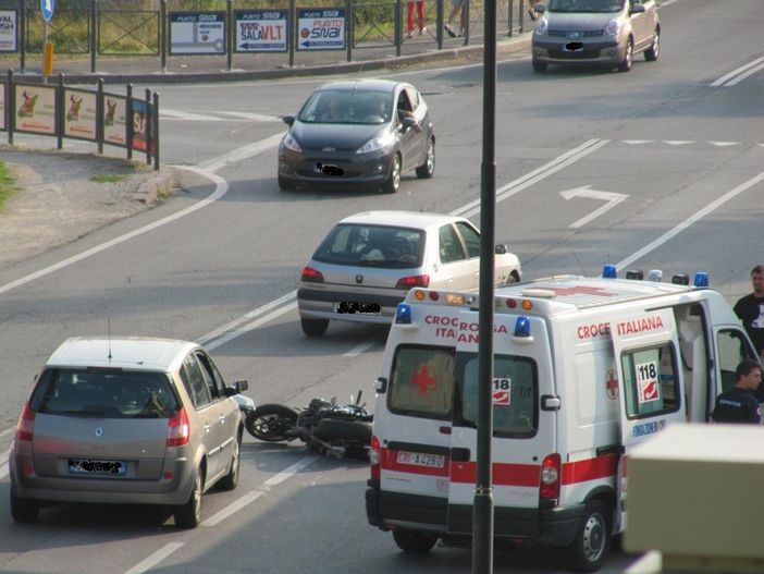 Immagini incidente corso Francia (foto V.G)
