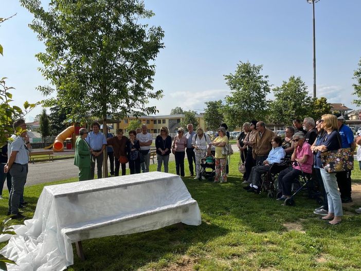 Cuneo, inaugurata un'area pic-nic intitolata a Marzio Magnaldi