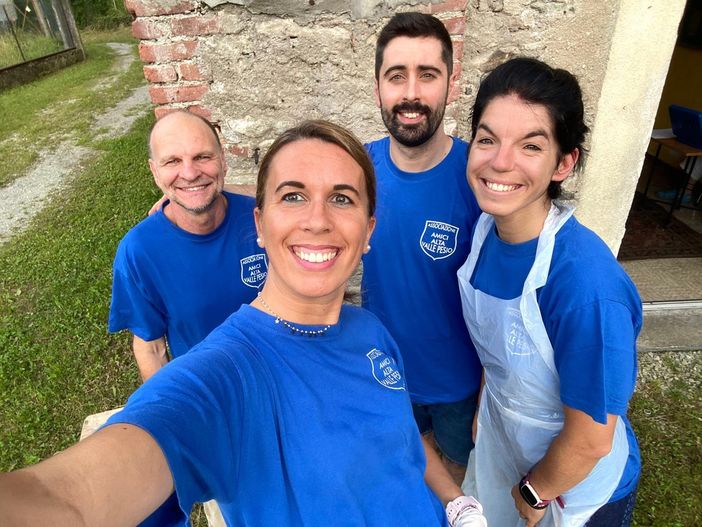 Il direttivo dell'associazione "Amici dell'alta valle Pesio"