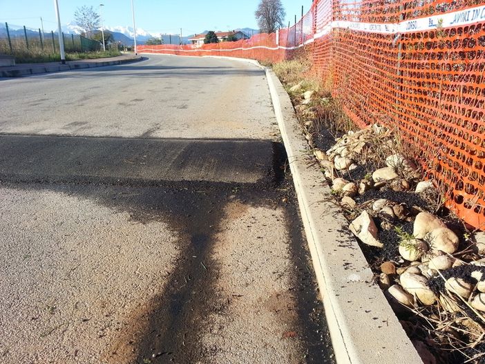 Un nostro lettore segnala la presenza di un "dosso fantasma" a Madonna dell'Olmo