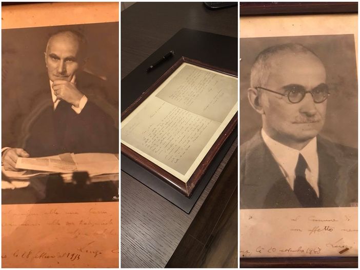 Rinvenute due fotografie d'epoca di Einaudi e una lettera ai carrucesi datata 1948: "Carrù, mia diletta" Rinvenute due fotografie d'epoca di Einaudi e una lettera ai carrucesi datata 1948: "Carrù, mia diletta"