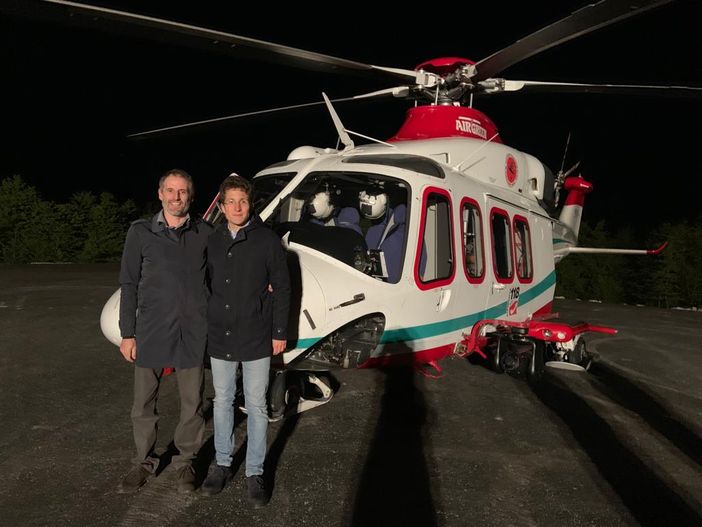 Elisoccorso notturno, da oggi è possibile anche in frazione Valmala di Busca